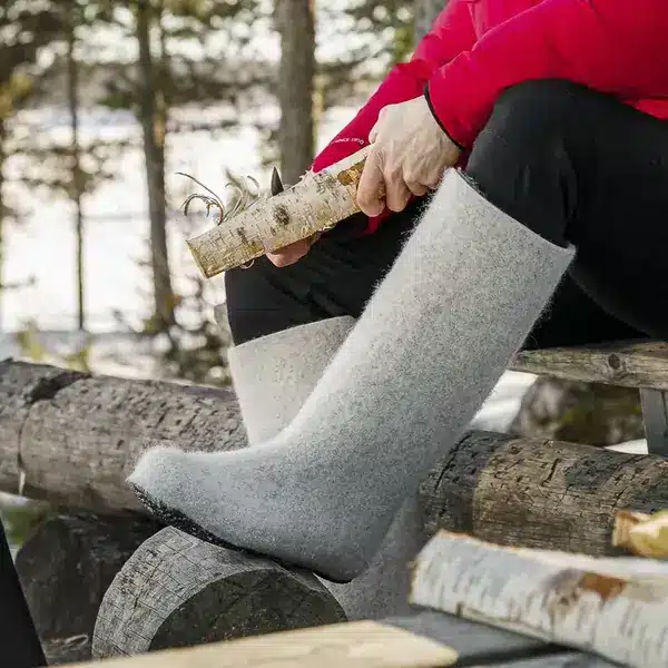 Lahtiset felt boots and ankle boots – handcrafted Finnish winter footwear